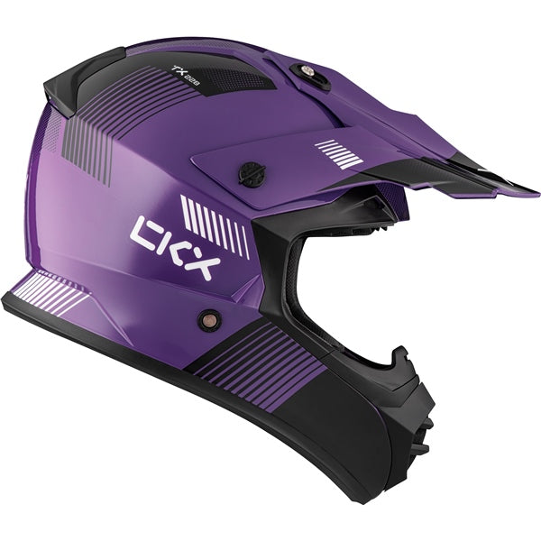 CKX HELM TX228 DART GLOSS Purple XS - Driven Powersports