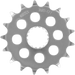 VORTEX - 3520-17 - VORTEX 17 TOOTH FRONT SPROCKET Front - Driven Powersports