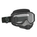 SCOTT USA SPLIT OTG SNOWMOBILE GOGGLES (BLACK - CLEAR) Black Clear - Driven Powersports