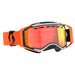 SCOTT USA PROSPECT SNOWMOBILE GOGGLES (GREY/ORANGE - LIGHT SENSITIVE RED CHROME) Red - Driven Powersports