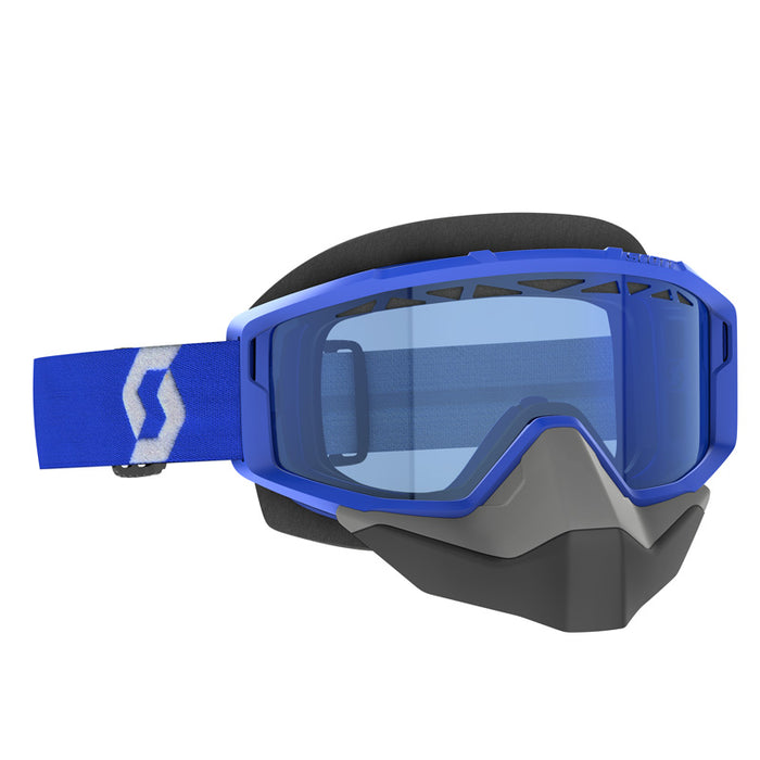 SCOTT USA PRIMAL SNOWMOBILE GOGGLES (BLUE/WHITE - BLUE) Blue - Driven Powersports