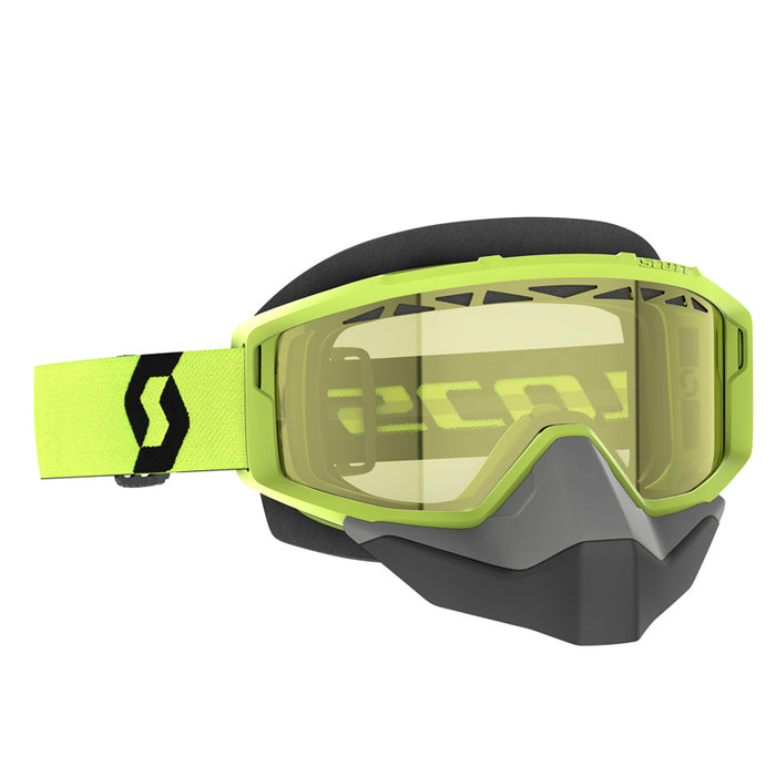 SCOTT USA PRIMAL SNOWMOBILE GOGGLES (YELLOW/BLACK - YELLOW) Yellow - Driven Powersports