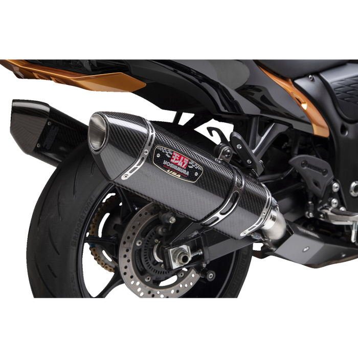 YOSHIMURA 22-23 GSX1300 R-77 DUAL RACE SO SS/CF/CF Detail - Driven Powersports