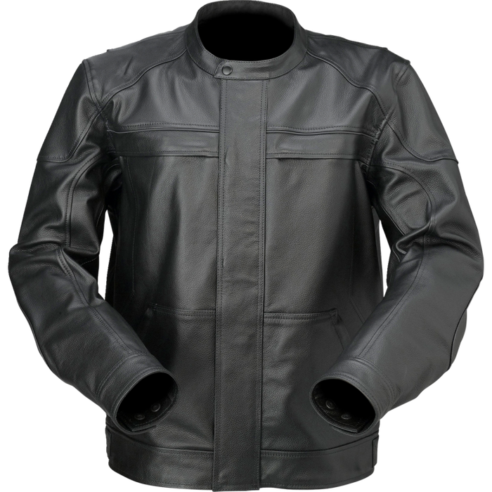 Z1R JKT LTHR JUSTIFIER BKM Front - Driven Powersports