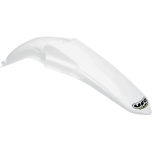 UFO YZ125/250 02-08 REAR FENDER YZ 91WHITE 3/4 Front - Driven Powersports