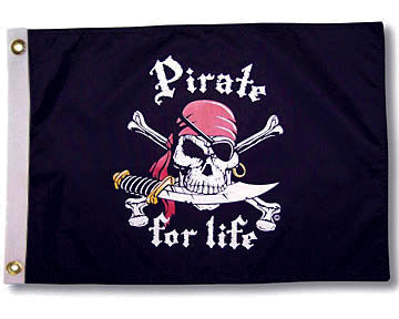 TAYLORMADE FLAG "PIRATE FOR LIFE" (1800) - Driven Powersports