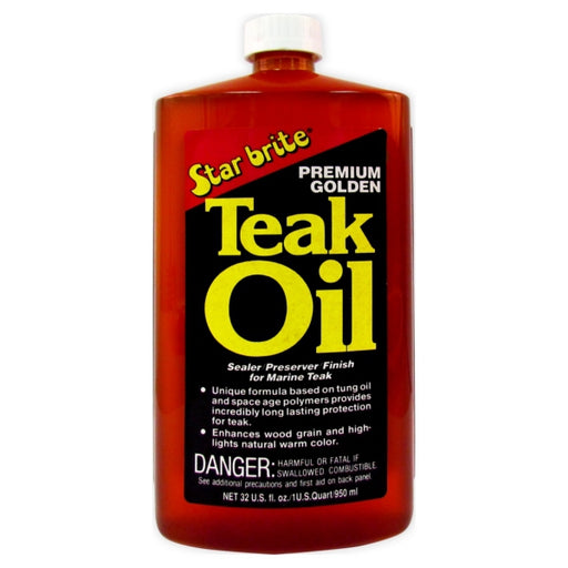 STARBRITE GOLDEN TEAK OIL 32OZ. (085132PC) - Driven Powersports