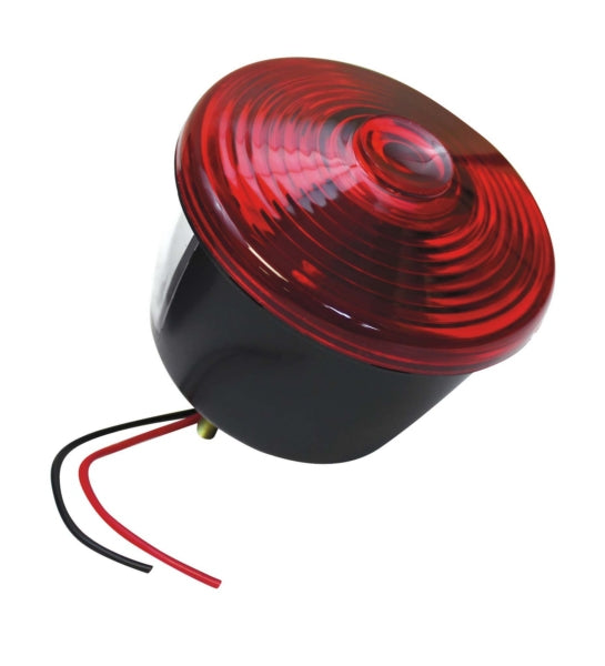 TOPQUALITY ROUND TRAILER LIGHT PLASTIC (25-ST1621) - Driven Powersports