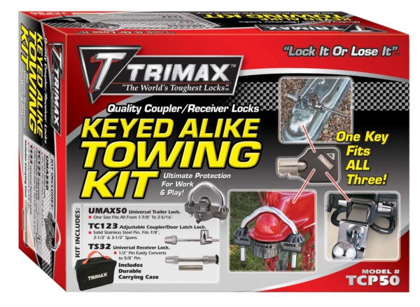 TRIMAX KEYED ALIKE TOWING KIT (TCP50) - Driven Powersports