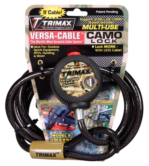 TRIMAX VERSA CABLE 9 X10MM Camo - Driven Powersports