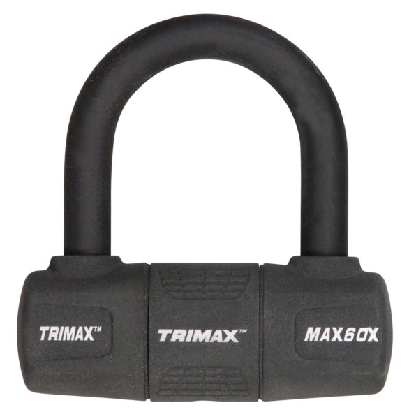 TRIMAX DISC U-LOCK RD W/SHACKLE 13MM Black - Driven Powersports