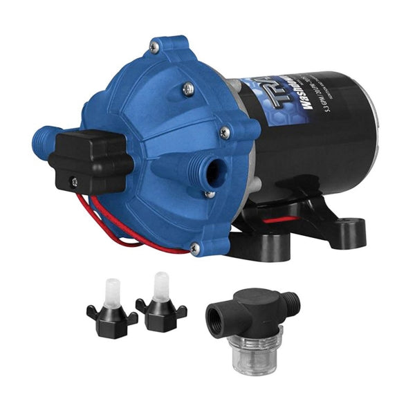 TRACOUTDOOR PUMP WASHDOWN SUPER 5.3GPM 70PSI 6A 12V (69381) - Driven Powersports