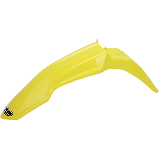 UFO RMZ450 2008 FRONT FENDER 01YELLOW 3/4 Front - Driven Powersports