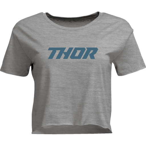 THOR TEE WOMENS CORP PLUM Front - Driven Powersports