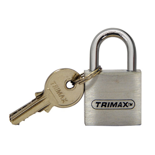 TRIMAX PADLOCK ALU 60X46MM W/CASE HARD STEEL (TPAL60) - Driven Powersports