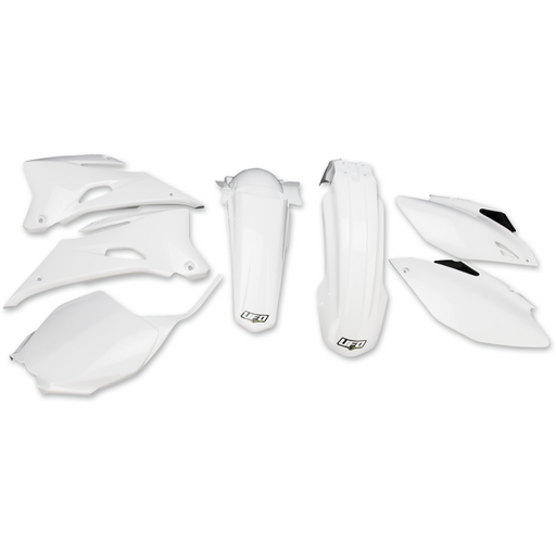 UFO YZF250/450 06-08 UFO BODY KIT YZ 91WHITE 3/4 Front - Driven Powersports