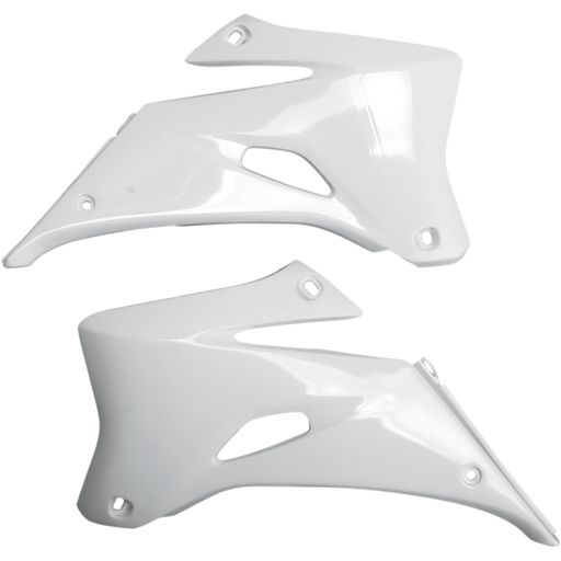 UFO YZF250/450 06-08 RAD COVERS YZ 91WHITE Other - Driven Powersports