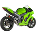 AKRAPOVIC 21-23 ZX-10R EVO FS TI/CF/TI Application Shot - Driven Powersports