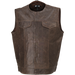 Z1R VEST LTHR GANJAPRF Front