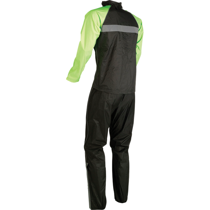 Z1R RAINSUIT WOM HI-VIZ Back - Driven Powersports