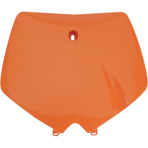 UFO KTM MULTIFIT 99-02 FRONT # PLATE 98ORNGE Front - Driven Powersports