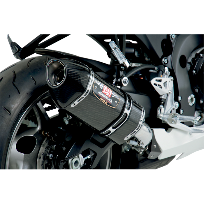 YOSHIMURA 11-23 GSXR600/750 R77 SO SS/CF/CF-TIP Application Shot - Driven Powersports