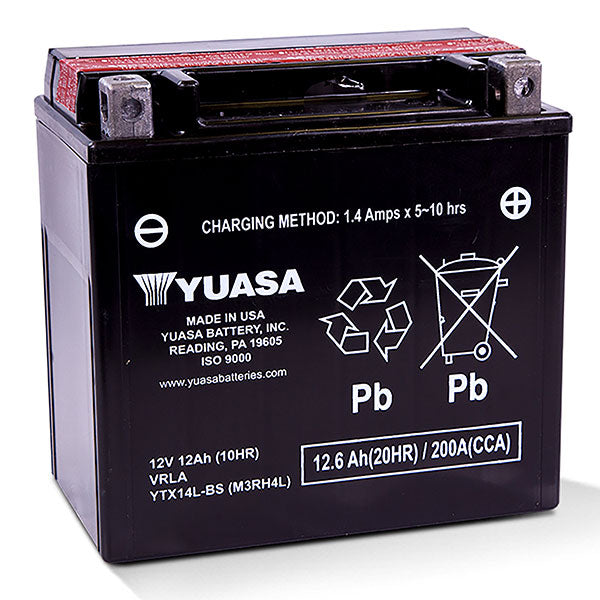 YUASA AGM Battery (YUAM3RH4L) - Driven Powersports