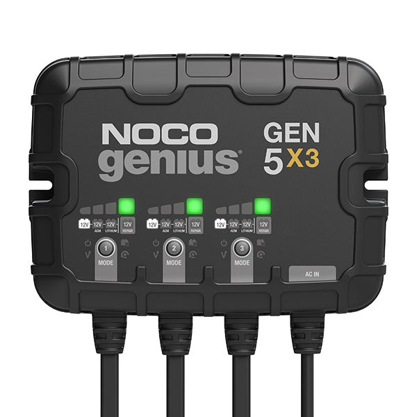 NOCO ON-BOARD BATTERY CHARGER, MAINTAINER & DESULFATOR 15 Amp - Driven Powersports