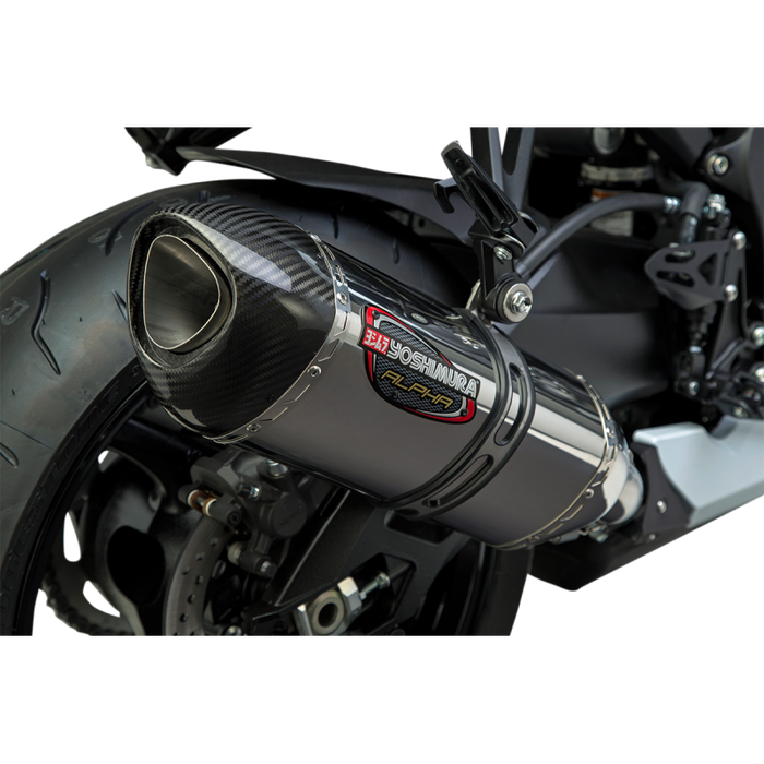 YOSHIMURA 11-23 GSXR600/750 ALPHA SO SS/SS/CF Application Shot - Driven Powersports