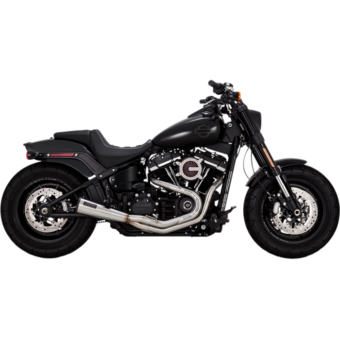 VANCE & HINES 18-21 SOFTAIL UPSWEEP 2:1 SS Application Shot - Driven Powersports