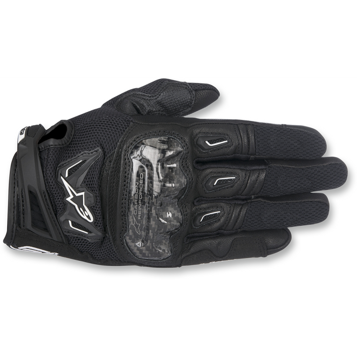 ALPINESTARS GLOVE SMX-2 Acid Black Front - Driven Powersports