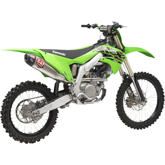 YOSHIMURA 21-24 KX250 RS-12 FS SS/AL/CF Application Shot - Driven Powersports