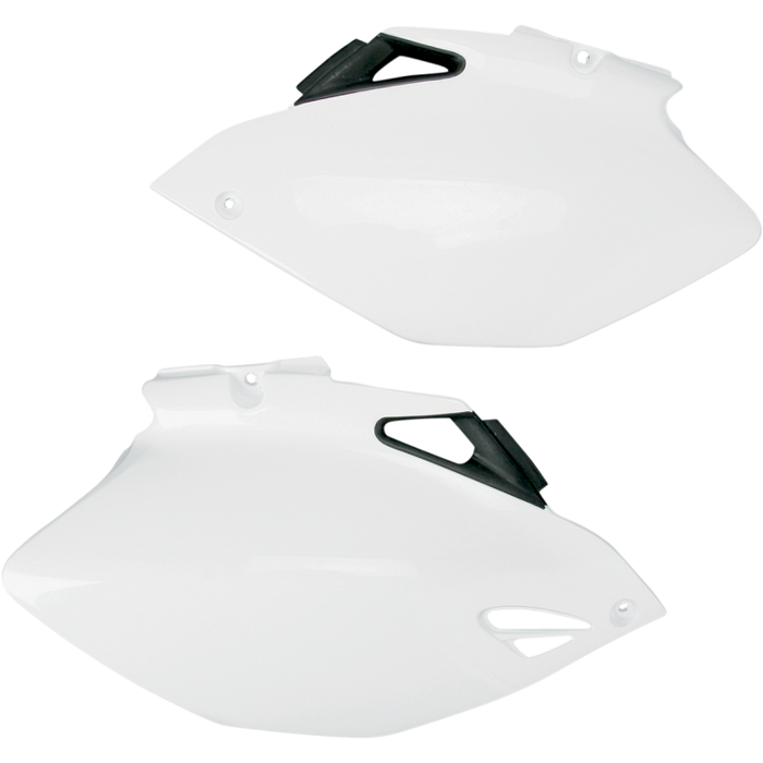 UFO YZF250/450 06-08 SIDE PANELS YZ 91WHITE Front - Driven Powersports