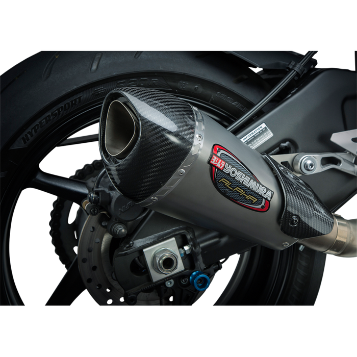 YOSHIMURA 17-21 FZ/MT-10 ALPHA SO SS/SS/CF TIP Application Shot - Driven Powersports