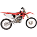 YOSHIMURA 06-08 CRF450R RS2-COMP FS SS/AL Application Shot - Driven Powersports