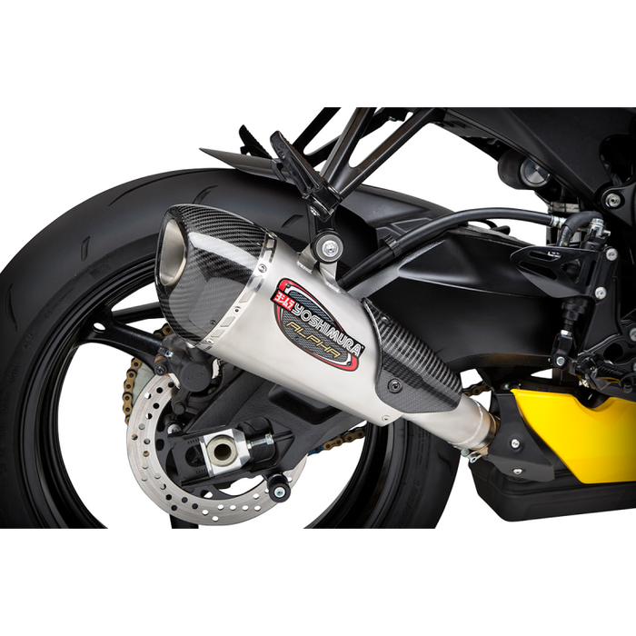 YOSHIMURA 11-23 GSXR600/750 ALPHA SO SS/SS/CF WF Application Shot - Driven Powersports