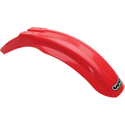 UFO CR80/85 96-13 FRONT FENDER 00RED 3/4 Front - Driven Powersports