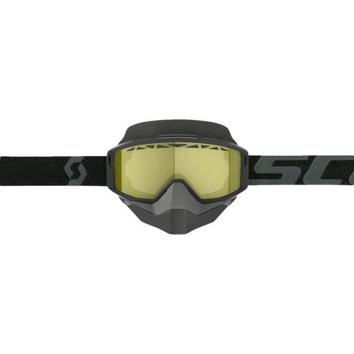 SCOTT USA SPLIT OTG SNOW CROSS TINT Black Yellow Front - Driven Powersports