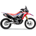 YOSHIMURA 17-20 CRF250L RS-4 FS SS/SS/CF Application Shot - Driven Powersports