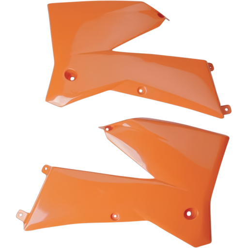 UFO KTM MULTIFIT 05-07 RAD COVERS 98ORANGE Other - Driven Powersports