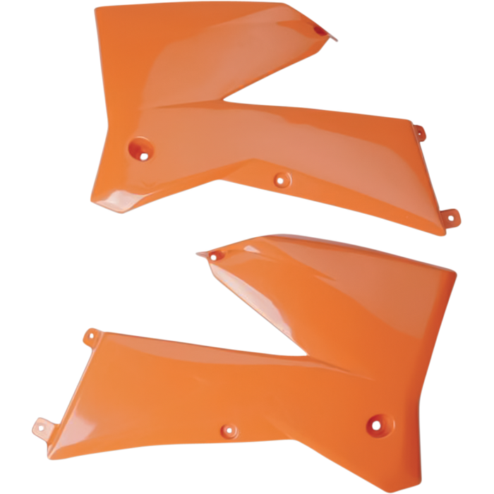 UFO KTM MULTIFIT 05-07 RAD COVERS 98ORANGE Other - Driven Powersports