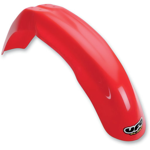 UFO CR125/250/F450R 00-03 FRONT FENDER 00RED 3/4 Front - Driven Powersports