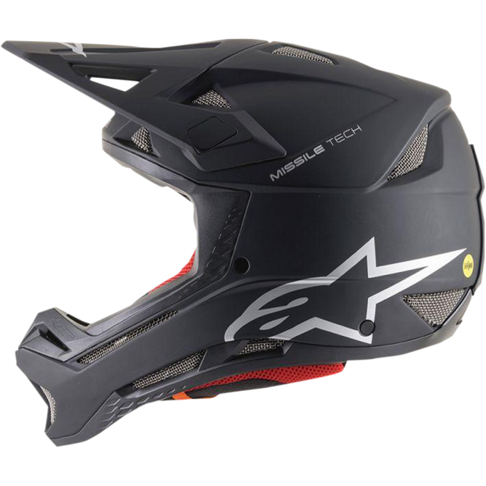 THOR HELMET MISSILE Matte Black Left Side - Driven Powersports