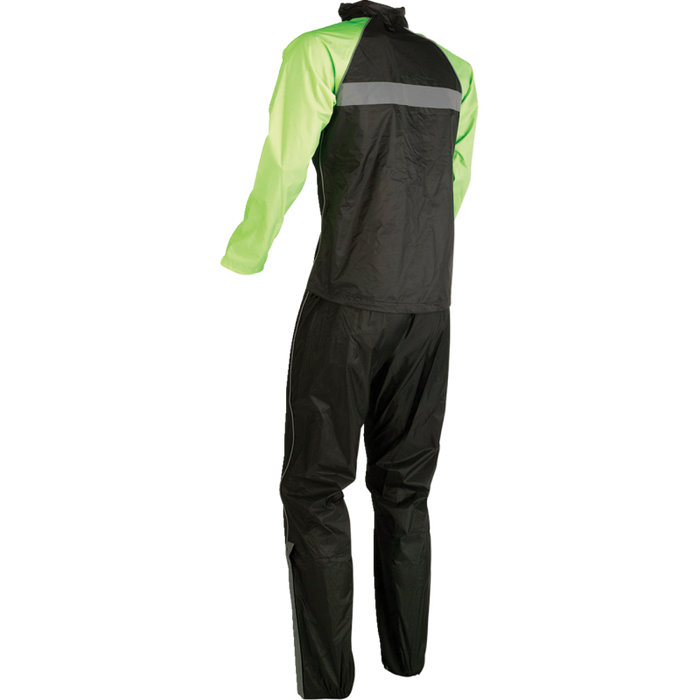 Z1R RAINSUIT WOM HI-VIZ Back - Driven Powersports