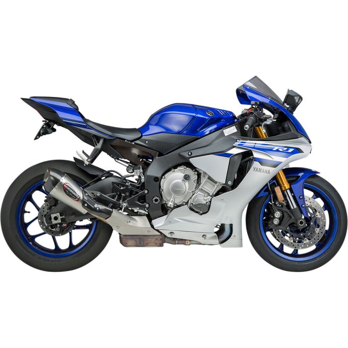 YOSHIMURA 15-22 YZF R-1 ALPHA T SO SS/SS/CF WF Application Shot - Driven Powersports