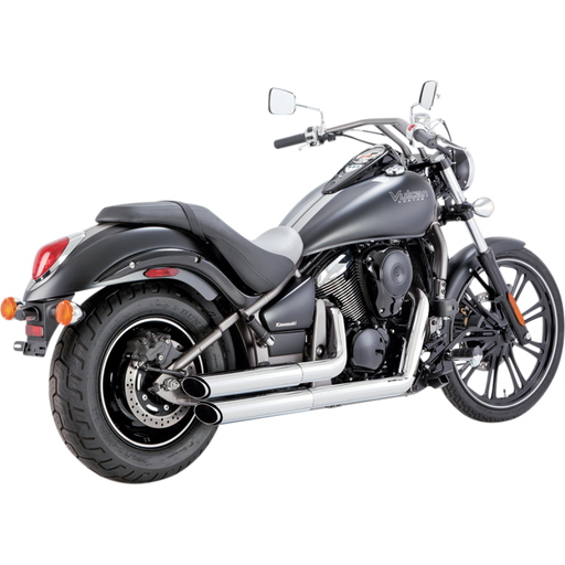 VANCE & HINES 06-17 VN900 TW/SLASH STAG 2:2 FS CHROME Application Shot - Driven Powersports