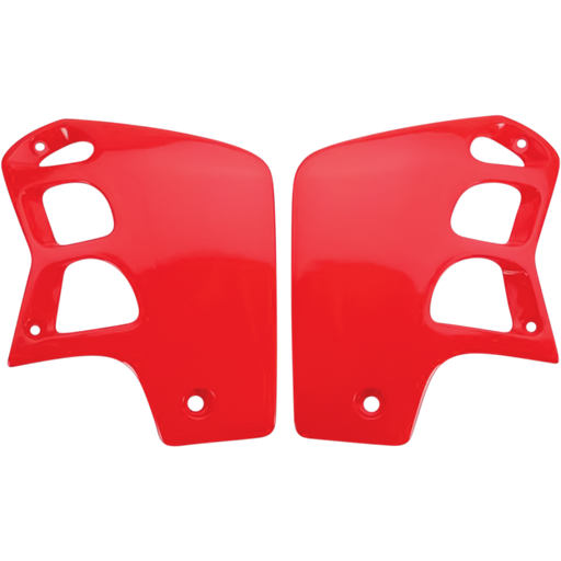 UFO CR500 89-01 RAD COVERS 00RED Other - Driven Powersports