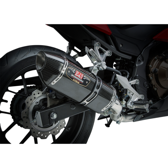 YOSHIMURA 16-20 CBR500R SIGN R-77 SO SS/CF/CF Application Shot - Driven Powersports