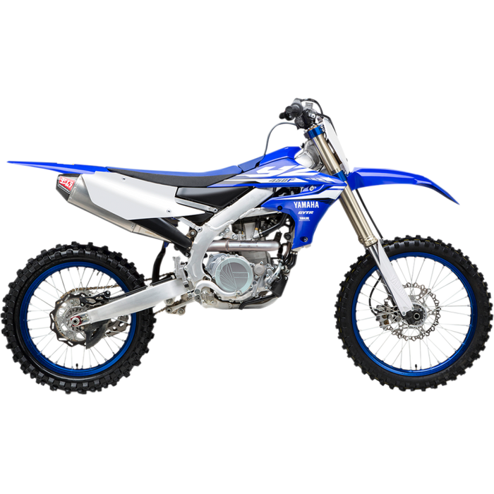 YOSHIMURA 18-22 YZ450F SIGN RS-4 FS SS/AL/CF Application Shot - Driven Powersports