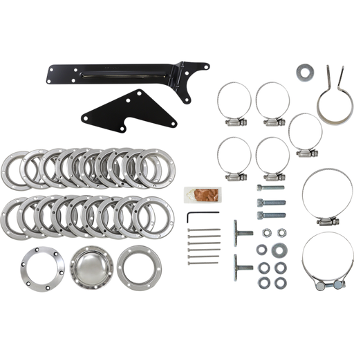 SUPERTRAPP 90-06 SOFTAIL/91-05 DYNA SUPERMEG 2:1 FS Front - Driven Powersports